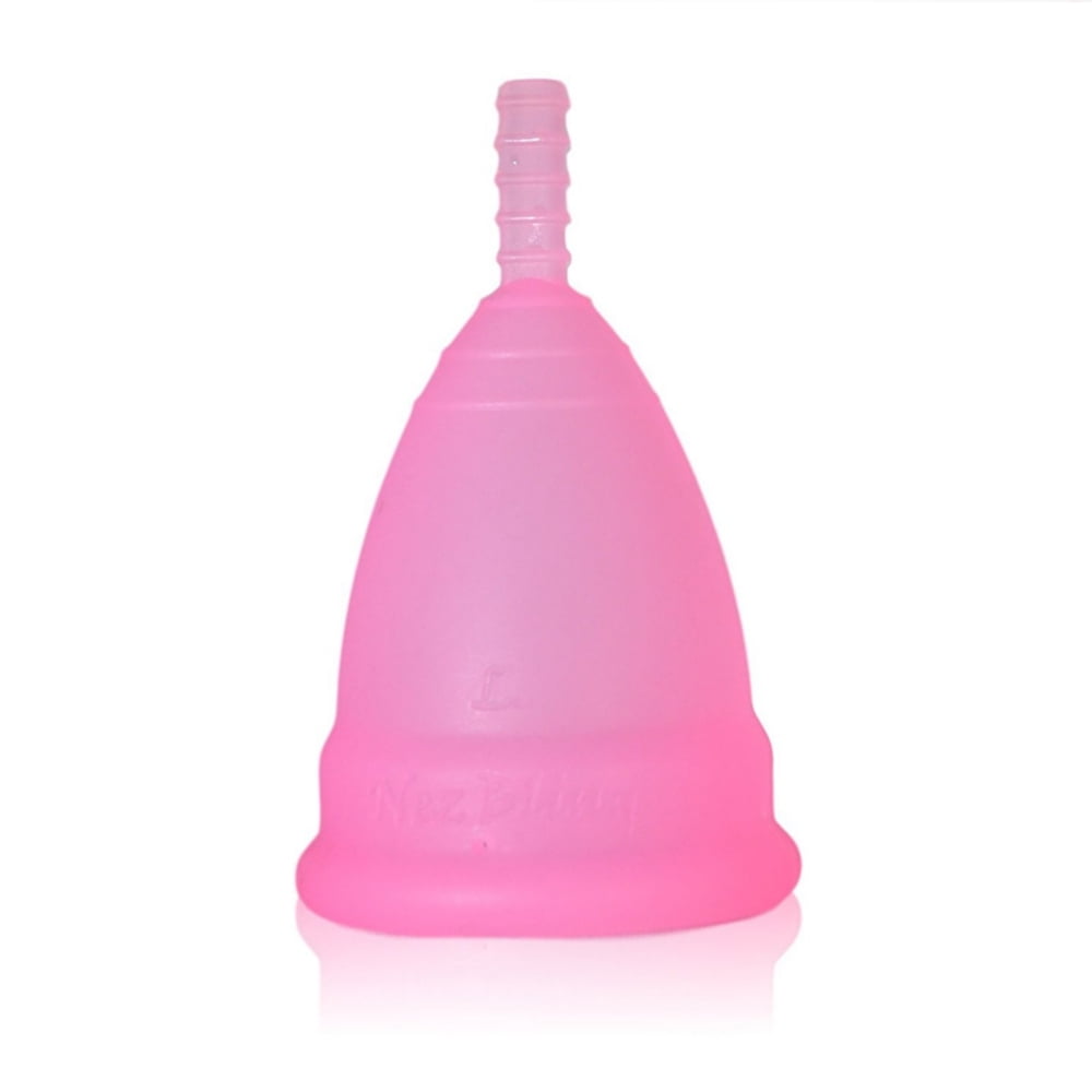 Comfortable Soft Silicone Women's Menstrual Cup Set For Feminine