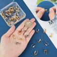 thumbnail image 4 of 304 Stainless Steel Clip-on Earring Findings Golden Earring Clip Backs Clip-on Earring Converter Components for Non Piercing Earrings Jewelry Making, 4 of 4