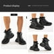 thumbnail image 4 of Zapatos de deporte con punta de acero para hombre, suelas de zapatos EVA, zapatos de trabajo ligeros, transpirables, antideslizantes DQrwqpou Tenis De Mujer Tenis De Hombre, 4 of 9