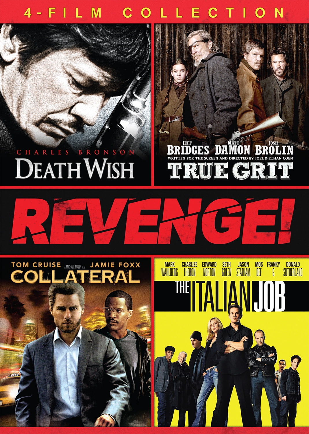 Revenge! 4-Film Collection (Walmart Exclusive) (DVD) Paramount Pictures Corporation, Action