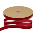 thumbnail image 1 of Cinta Simplegoal de terciopelo rojo de 1,6 cm x 22,86 m para proyectos de bricolaje, 1 of 7