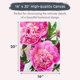 thumbnail image 3 of Kit de pintura por números Pink Picasso Magic Magenta Floral, 3 of 9