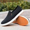 thumbnail image 6 of Men's Slip-On Shoes - Lightweight Slip-On Slippers-like Casual Shoes ,Everyday Walking Shoes for Office, Errands, Home - Easy Slip Closure, with -Slip Rubber Sole, Breathable Navy Blue, 6 of 6