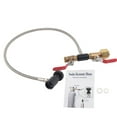 thumbnail image 2 of Nder Refill Adapter Bottle Connector Co2, Co2 Adapter,. Co2 Cylinder Refill Cga 320 Co2 Cylinder Refill Adapter With Hose For Filling Soda  36  With Gauge, 2 of 8