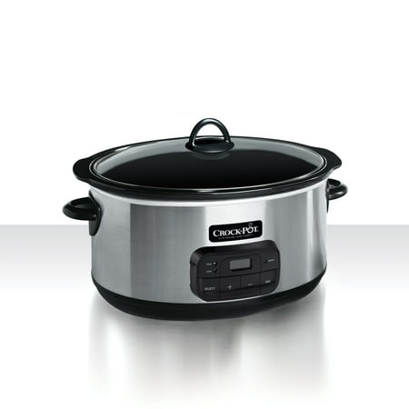 Crock-Pot 8 Quart Programmable Slow Cooker (Best Size Crock Pot For Family Of 4)