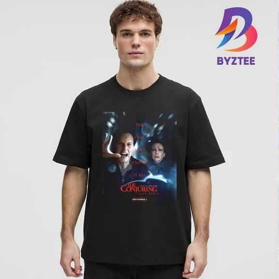 The Conjuring Last Rites Official Poster Only In Theaters 2025 T-Shirt