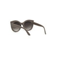 thumbnail image 2 of Girls Kid Size Thick Plastic Round Circle Lens Cat Eye Sunglasses Grey Smoke, 2 of 4
