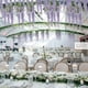 thumbnail image 4 of 12pcs Artificial Flowers Silk Wisteria Vine Ratta Silk Flower Hanging Wedding Decor (Purple), 4 of 5