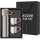 thumbnail image 1 of InnotechSc Botella Termo de Acero Inoxidable de 500 Ml/16,9 Oz con Aislamiento Al Vacío y Taza para Café, Bebida Caliente y Frasco de Agua para Bebidas Frías, Juego Marrón, 1 of 10