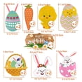 thumbnail image 4 of Pascua Colgante Remolino Decoraciones Huevo de Pascua Conejito Zanahoria Colgante MABOTO Colgante de remolino, 4 of 5