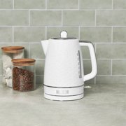 Haden Starbeck 1.7L Stainless Steel Electric Water Kettle, White & Chrome