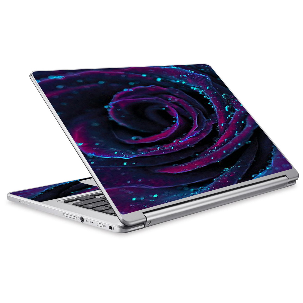 Skins Decals For Acer Chromebook R13 Laptop Vinyl Wrap / Purple Rose