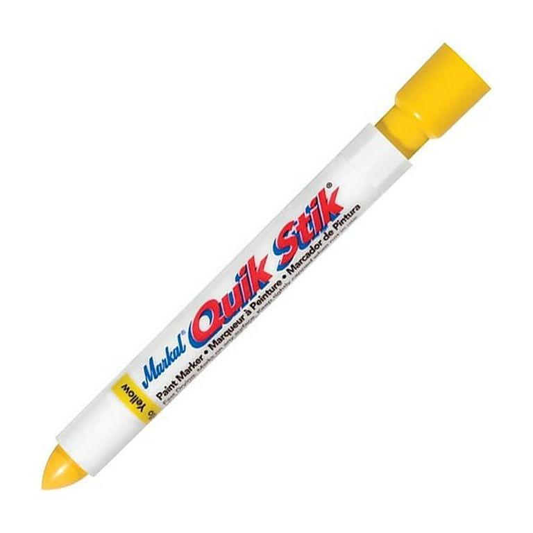 Quik Stik Paint Marker, 0-140 F, Yellow, Sold as 1 Each Quik Stik Paint Marker, 0-140 F, Yellow, Sold as 1 Each