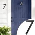 thumbnail image 3 of Dvruxg Modern Floating House Numbers for Outside, Large Black Shadow Home Number with Nails Kit & Template, Easy to Be Mounted for Exterior House Address, Garage Gate, Street, Farmhouse, 3 of 5