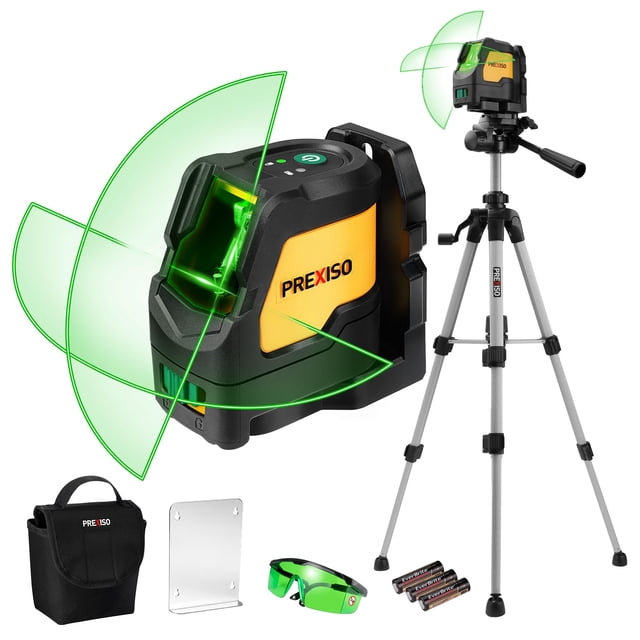 Nivel láser Prexiso Professional 150 gran angular con trípode IP54