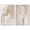 White Frame, variant on Golden Luxe Glam Set Framed High-Gloss Acrylic Glass Wall Art Living Room Set by Art Remedy, Gold Frame, 20 x 30