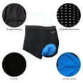 thumbnail image 4 of Hombres / mujeres Pantalones cortos de ropa interior de ciclismo Acolchado 3D Pantalones cortos de b Abanopi Ropa interior de ciclismo, 4 of 7