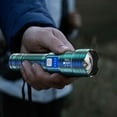 thumbnail image 2 of Fiudx Linterna de Alta Luminosidad, Luz Exterior con Enfoque Telescópico, Linterna de Emergencia con Cargador Móvil, Diseño Impermeable para Condiciones Adversas, Ideal para Camping, Senderismo y Ave, 2 of 6