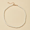 thumbnail image 3 of SmartBy WomenFaux Pearl White Alloy Round Short Choker Necklace for Party, 3 of 7