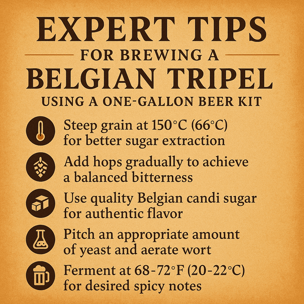 Brewer's Best Belgian Tripel One Gallon Beer Kit