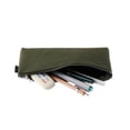 thumbnail image 3 of Delfonics Mareku Cotton Pen & Pencil Case: 7-1/2 in. x 2 in. (Dark Blue), 3 of 6