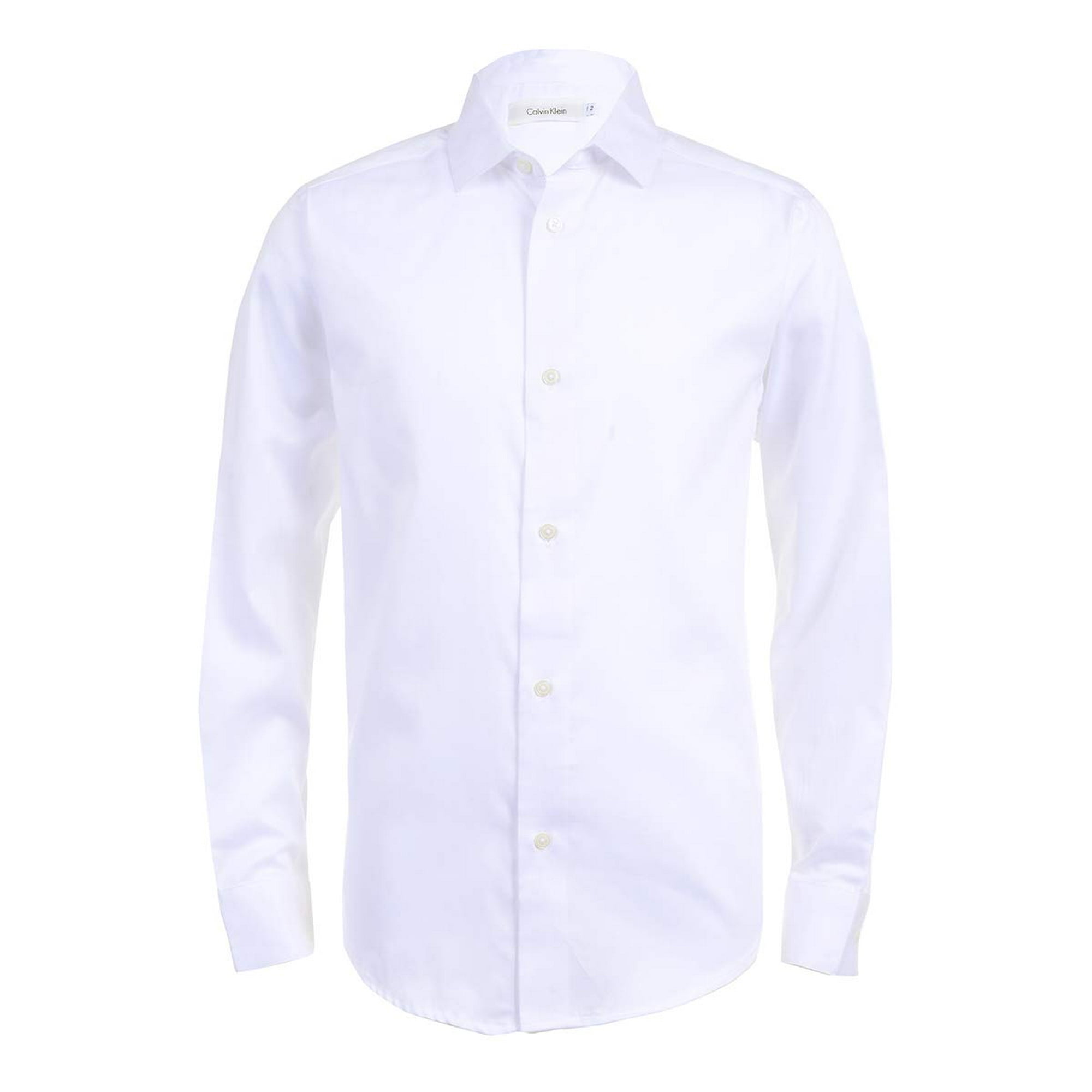 Calvin klein white long sleeve dress 2025