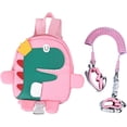 thumbnail image 3 of Children'S Backpack,Cartoon School Bags For Girls Boys, Mini Toddler Backpack With Safety Anti-Lost Strap For KidsPink, 3 of 5