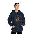 thumbnail image 6 of Unisex Heavy Blend™ Hooded Sweatshirt Merry Christmas Stay Chill Reindeers, 6 of 11