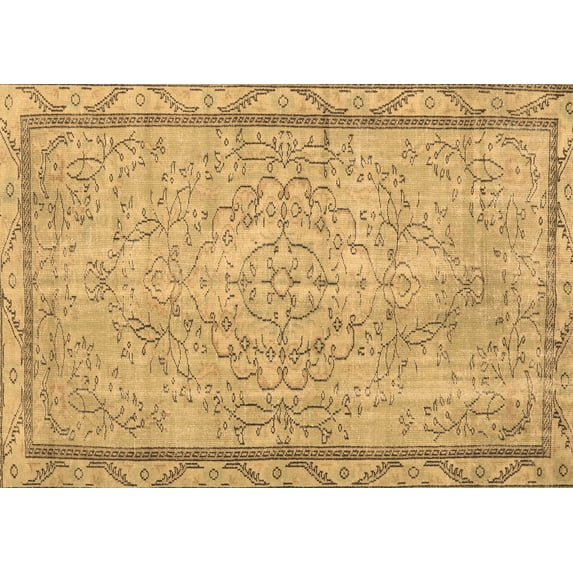 Ahgly Company Indoor Rectangle Persian Brown Traditional Area Rugs, 8' x 12'