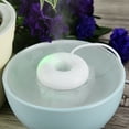 thumbnail image 1 of Portable Mini Doughnut Shaped USB Atomization Humidifier, Small Air Humidifiers for Car, Office, Travel with 2 Mist Modes, 28dB Quiet Cool Mist Air Humidifier for Home Baby, 1 of 2