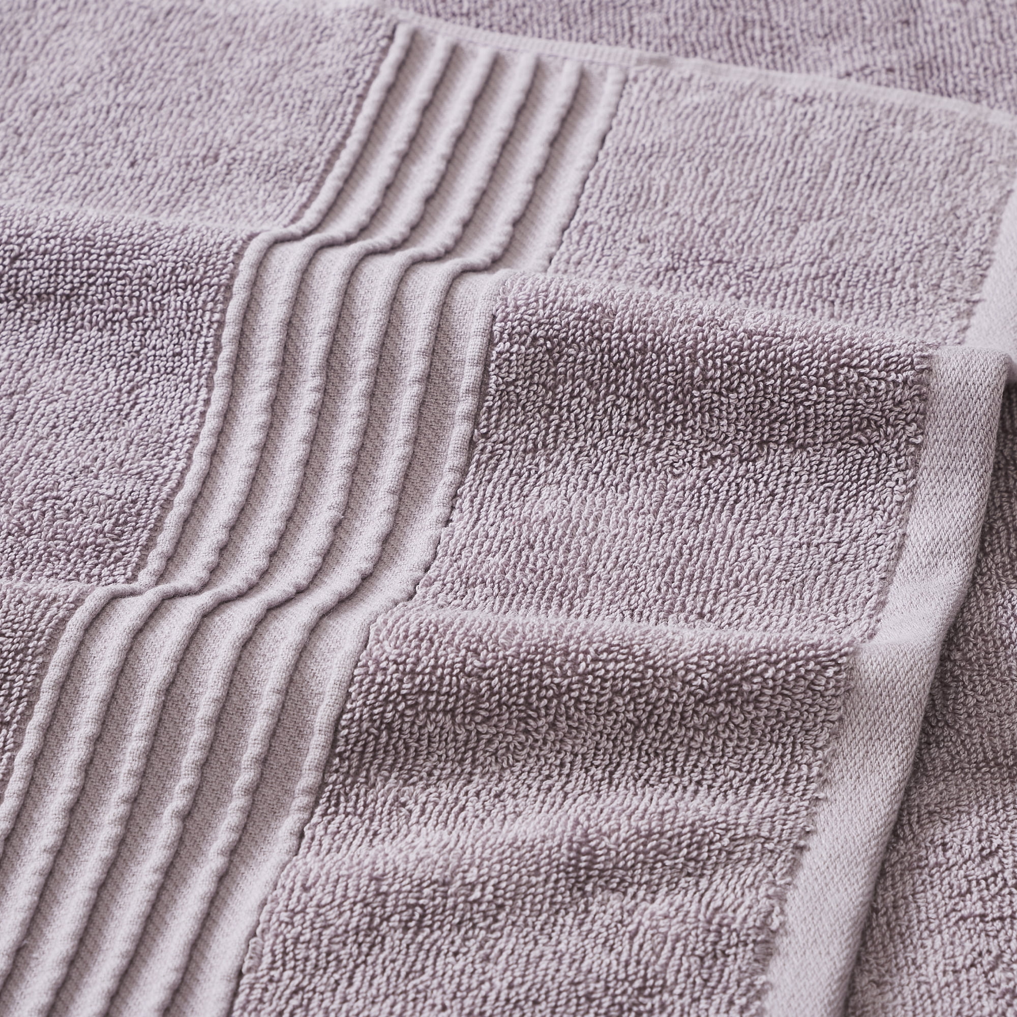 Modern Threads Charlize 6-Piece Cotton Bath Towel Set, Orchid