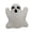 A, variant on HOZVOMI Cute Ghost Plush Pillow Halloween Decorative Cushion, Soft White Ghost Shape Throw Pillow for Sofa, Bed, Chair and Home Decor
