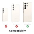 thumbnail image 3 of Funda Lunivop para Samsung Galaxy S23 Ultra, metal, armadura 360°, 3 of 7
