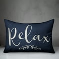 thumbnail image 3 of Creative Products Relax on Blue 14x20 Indoor / Outdoor Pillow, 3 of 3