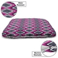 thumbnail image 3 of Ethnic Pet Bed, Geometric Pattern Traditional Style Chevron Zigzags Pink Tone Stripes and Diamond, Resistant Pad for Dogs and Cats Cushion with Removable Cover, 24" x 39", Multicolor, by Ambesonne, 3 of 4