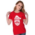 thumbnail image 4 of Christmas Happy Bag Full Of Swag Day Womens Slim Fit Graphic Tee Brisco Brands L, 4 of 5