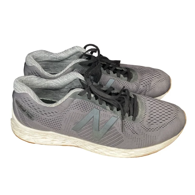 New Balance Men's 12 Fresh Foam Arishi Gray Athletic Running Sneakers Shoes