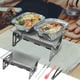 thumbnail image 1 of Parrilla portátil de carbón - Barbacoa plegable para acampada, senderismo y picnics - 430 de acero inoxidable con recogidor de cenizas - tamaño de viaje compacto de 16,85", 1 of 6