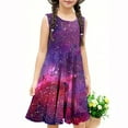 thumbnail image 4 of LOVZFMLL Kids Cute Print Dress Stretchy Camisole Sleeveless Dress A Line Dress, 4 of 4