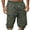 #02-Coffee, variant on TQWQT Cargo Shorts Men Dressy Casual Bermuda Shorts Big and Tall Knee Length Elastic Waist Knee Length Shorts with Pockets Trendy Summer Army Green 2XL