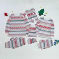 thumbnail image 5 of Conjunto de pijamas familiares a juego de Navidad de invierno 2024 con estampado de dibujos animados para adultos y niños, traje de 2 piezas, pijama de bebé de aspecto suave y cálido, 5 of 5