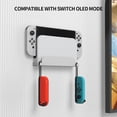 thumbnail image 2 of Sywqhk Soporte de pared Soporte de montaje Ajuste universal para consola de juegos NS/NS OLED (negro), 2 of 9