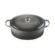 thumbnail image 1 of Horno holandés Le Creuset de hierro fundido esmaltado Signature, 9.5 L, modelo Oyster, 1 of 4