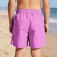 thumbnail image 5 of LIBRCLO Boys Swim Trunks with Compression Liner 5 Years Quick Dry Swimwear Hawaiian Kids 2 in 1 Board Shorts Swimsuits Casual Bathing Suits Summer Beach Shorts Pink, 5 of 8