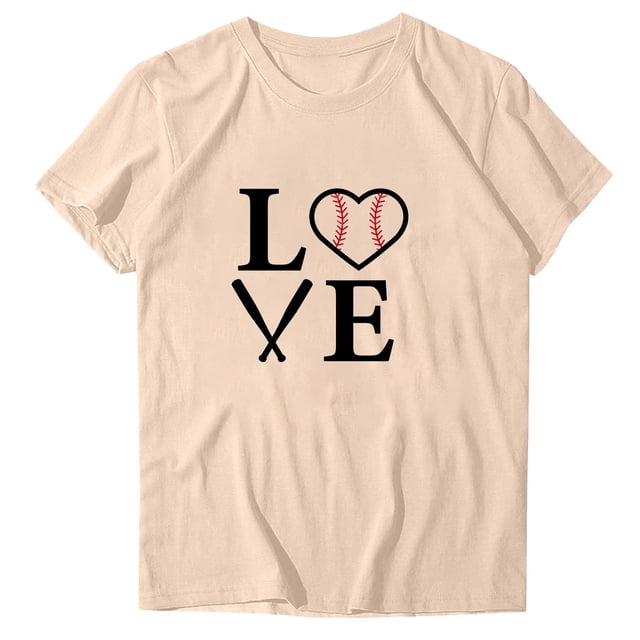 Blusas de Manga Corta para las Mujeres Divertido Impreso Cuello Redondo Tee, Vintage Humor Gráfico Blusas de Primavera para las Mujeres