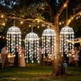 thumbnail image 6 of Solar Powered Hanging Outdoor Lamp For Garden And Patio Solar With Water Outdoor Lighting Dimmable LED String Light Garden Lamps for Nightstand with Charger Growing Lights for Indoor on Sprinkler, 6 of 6