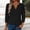 Black, variant on Women's Button-Down Blouse,Button Down Shirts For Women Gauze Popover Tops Hemp Shirt Women Women's Linen Shirt Blouse Tops Cotton Blouses For Women Linen Tunic Tops For Women Summer Tops