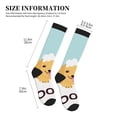 thumbnail image 2 of Lsque Cute Dog In Bathtub1 Pattern Sport Compression Socks for Men & Women 15-20 mmHg Knee High Nurse Pregnant Running Medical and Travel Athletic, 2 of 6