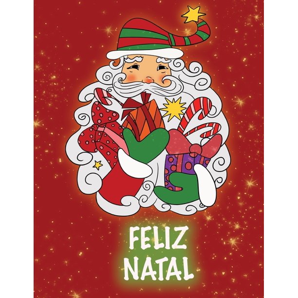 Feliz Natal: livro de colorir (Paperback) - Walmart.com - Walmart.com