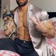 thumbnail image 1 of Mens Satin Silk Shiny Dress Shirt Short Sleeve Button Down Shirts Wedding Party, 1 of 8